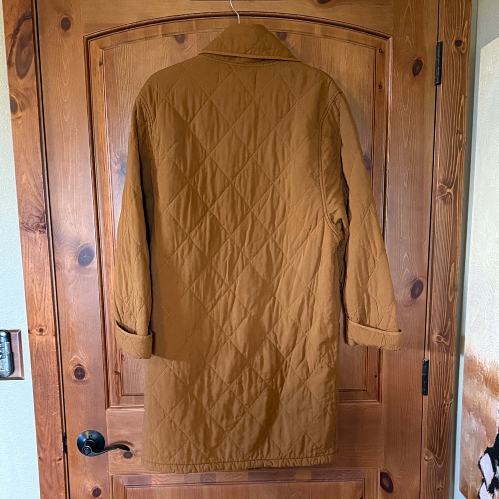 Free People Tan Quilted Utility Jacket - Picture 3 of 4